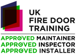 Milsteel Doors UK Fire Door Training Approved Maintainer, Approved Inspector and Approved Installer certification logo